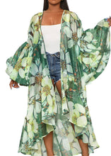 Load image into Gallery viewer, Flower Girl Sheer Green