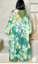 Load image into Gallery viewer, Flower Girl Sheer Green