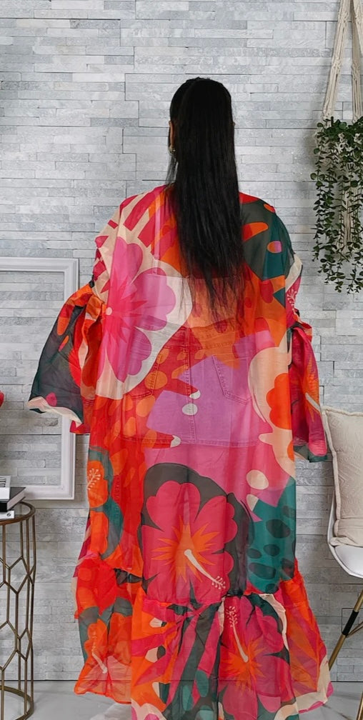 Flower Girl Sheer Multi