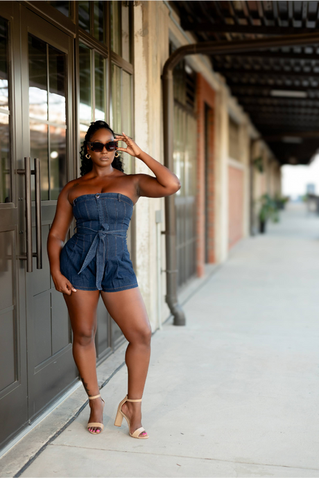 Denim Daze Romper