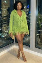 Load image into Gallery viewer, Noir Seduction Fringe Set (Green)