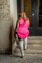 Load image into Gallery viewer, Pretty in Pink Ruffle