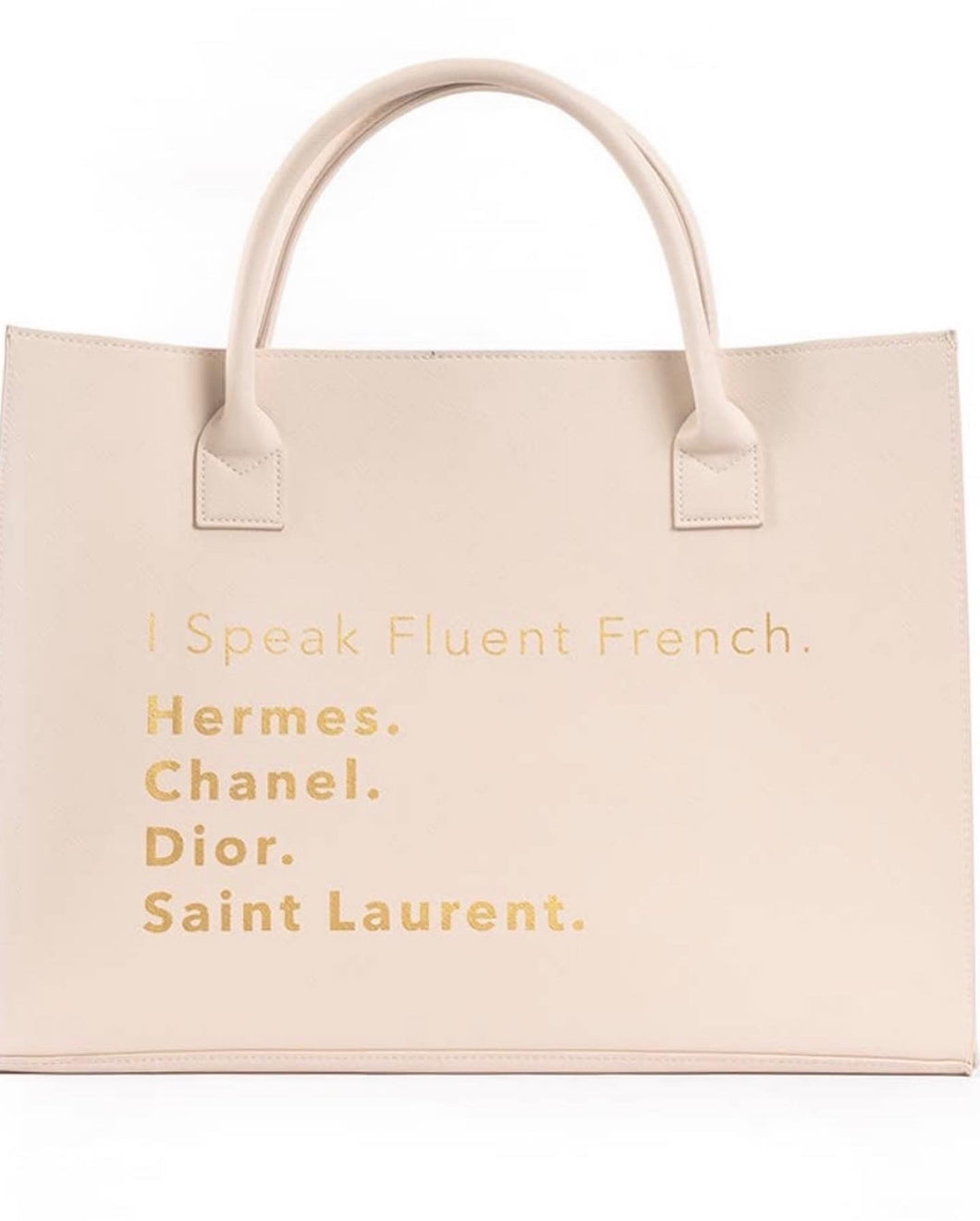 I Speak Fluent French (Ivory)