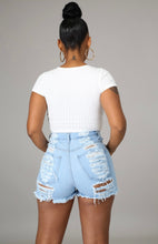 Load image into Gallery viewer, Hot Girl Summer Distressed Shorts